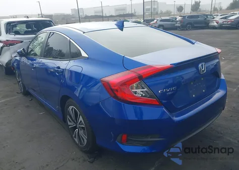 2018 Honda Civic Ex-T from USA, damaged, VIN JHMFC1F4XJX008373